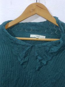 NEXT Green Lace Top