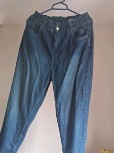 Elastic Waist Jeans