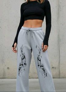 Unisex Graphic Print Sweatpants