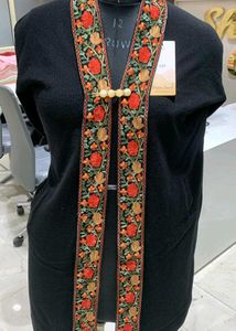 Elegant Embroidered Accent Shrugs