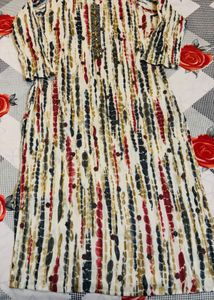 Tie-Dye Print Kurti Set