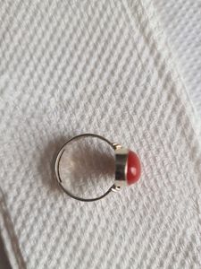 Coral Stone Ring