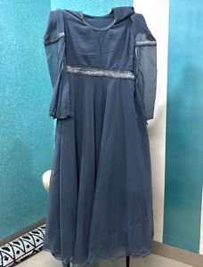Elegant Gray Gown