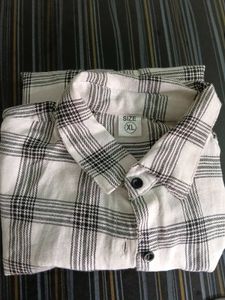 XL Plaid Button-Down
