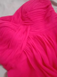 Pink Strapless Dress