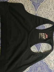 Black Sports Bra