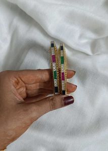 Limited Offer !!!!!  Gold Geometric Bangles