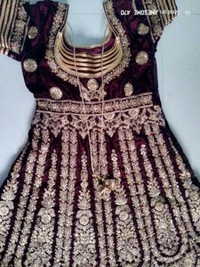 Gorgeous Bridal Lehenga Maroon
