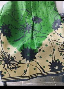 Beautiful Bottle Green Dhupion Silk Saree