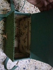 Green Grass Seling Box Bag