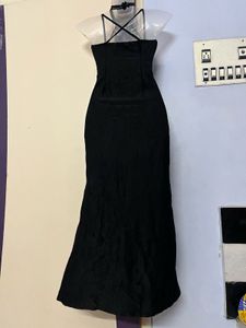 Yk2 Pinterest Black Designer Long Piece