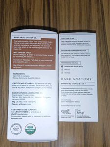 Bare Anatomy Castor Oil &amp; Hair Serum