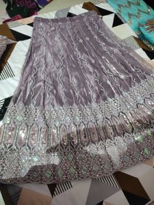 Elegant Lavender Lehenga Choli