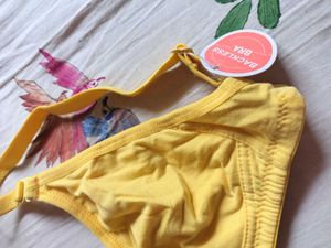 Yellow zivame New Unused Bra