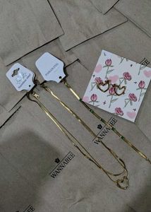 18k Gold Plated Jewelry Se