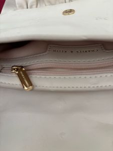 Charles &amp; Keith Ruffle Clutch