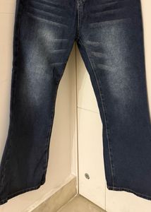 Deep Blue Bootcut Jeans