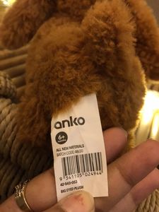 Cute Brown Stuffed Bunny