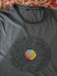 T-shirt -Grey color