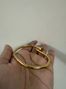 Cartier - Gold Nail Bangle