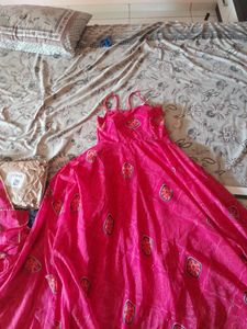 Bandhani print Kurti, Pant and Dupatta