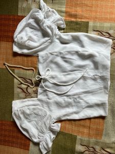 White Coquette Top