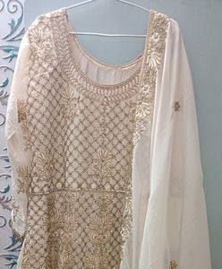 Bridal Engagement Long Anarkali Dress