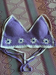 Crochet Flower Top