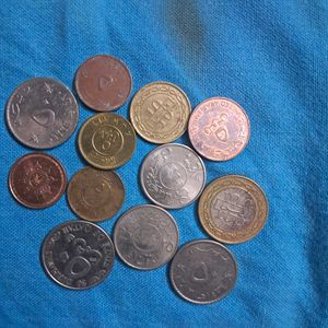 10VintageForeignCoins