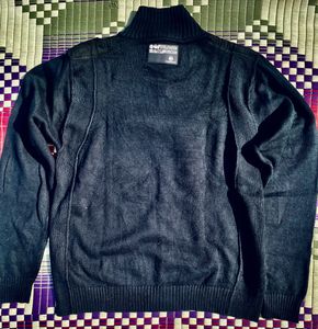 Stylish Knit Zip-Up Jacket