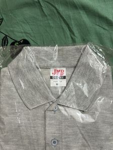 Men&#39;s Grey Polo Shirt - Size M