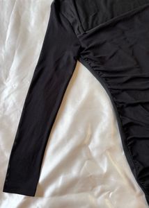 Urbanic Black Mesh Bodycon Mini Dress