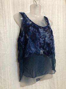 ARC EN CIEL Blue Sleeveless Top