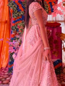 Elegant Pink Lehenga