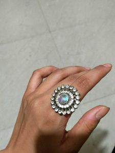 Silver Stone Ring