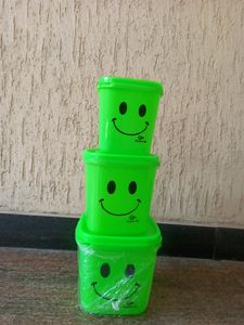 Plastic Containers Set Of 3. Best Quality Prefer.