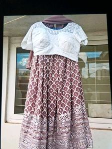 Elegant Lavender Lehenga Choli Set