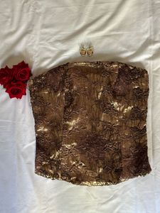 Vintage Lace Corset Top