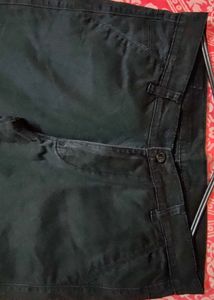 Cotton Black Pant For Men