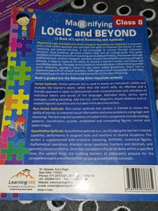Let&#39;s Magnify Logic and beyond Class 8