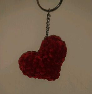 Red Heart Keychain