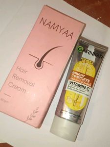 Hair Removal &amp; Face Wash