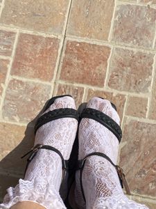 Black Heeled Sandals