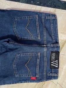 Dark Blue Denim Jeans