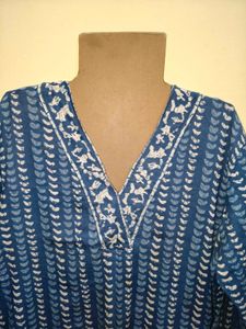 Long Kurta Blue