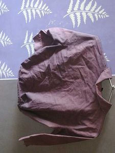 Mauve Cropped Utility Jacket N Top