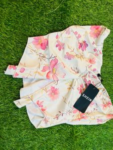 Floral Print SHEIN Top