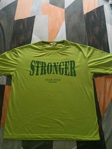 Lime Green Graphic Tee