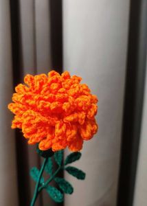 Crochet Marigold Flower