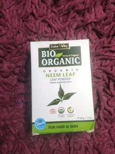 Sealed Packed Of Bio Organic Neem Leaf Powder 30g